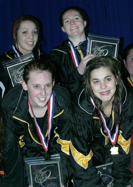 Bettendorf at state swim meet